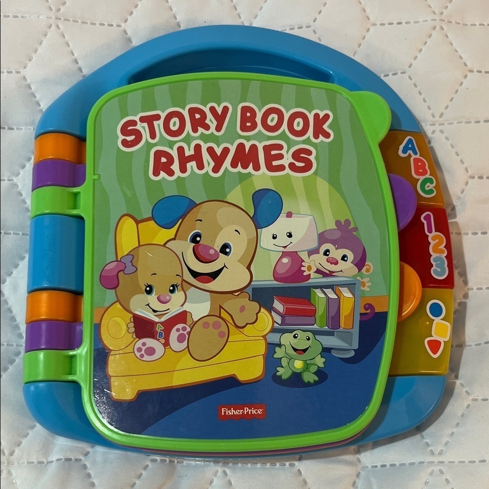 Fisher-Price Story Book Nursery Rhymes Lights Sounds Musical Books Ages 6 mos +